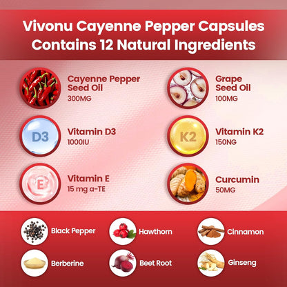 Cayenne Heart & Circulation Support